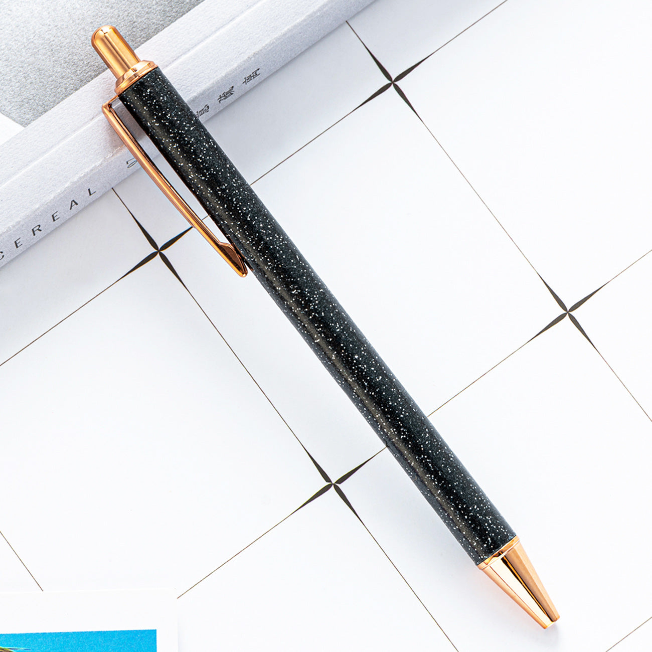 Push pen spot wholesale ballpoint pen 5pcs