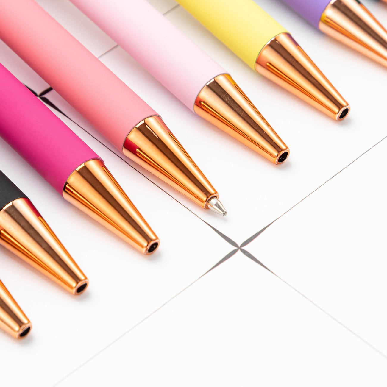 Push Ballpoint Pen Gift Pen (5pcs)