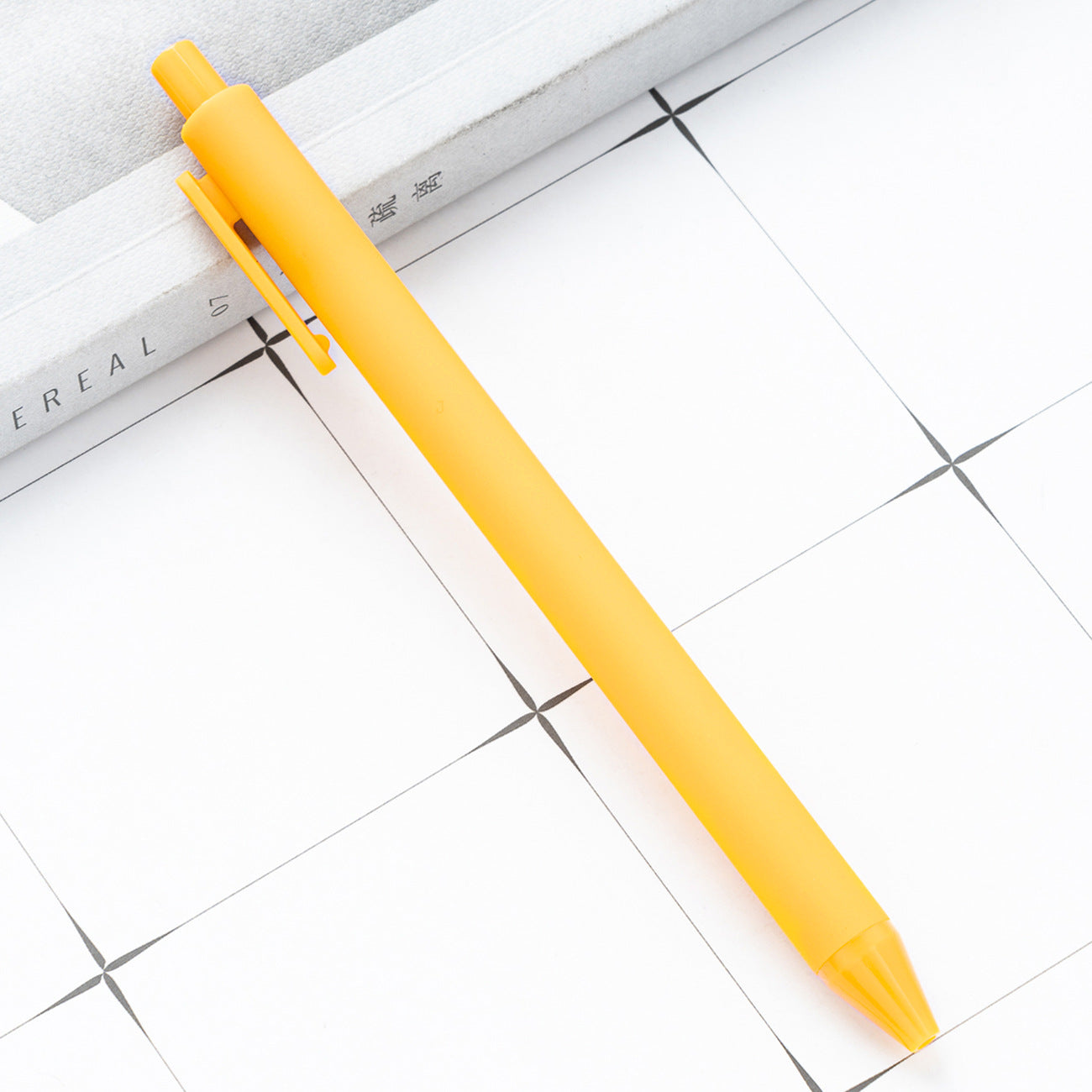 Press the plastic pen to print the logo creative candy, wholesale