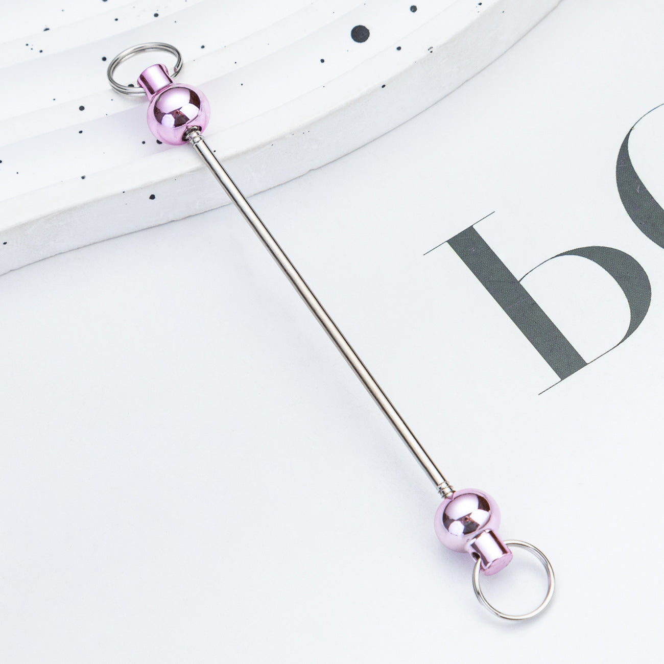 Creative new DIY beaded pole