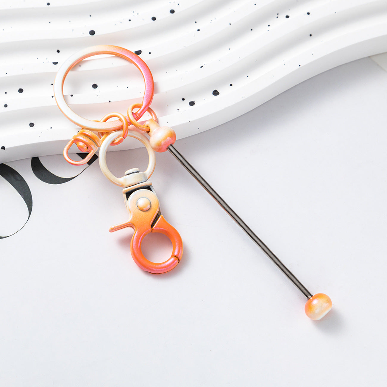 DIY beaded keychain (5pcs)