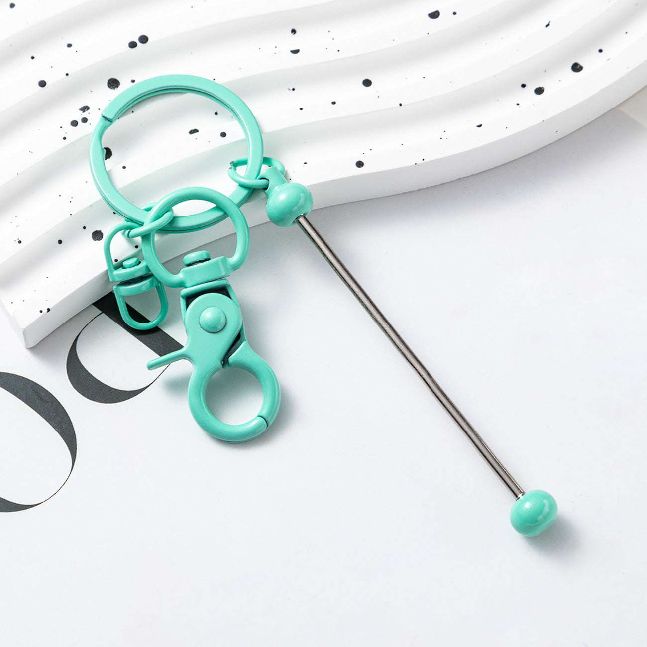 DIY beaded keychain (5pcs)