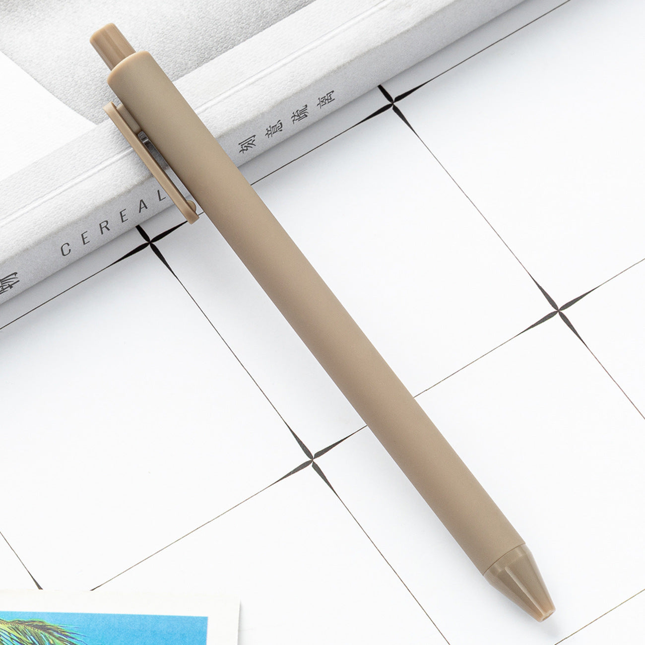 Press the plastic pen to print the logo creative candy, wholesale