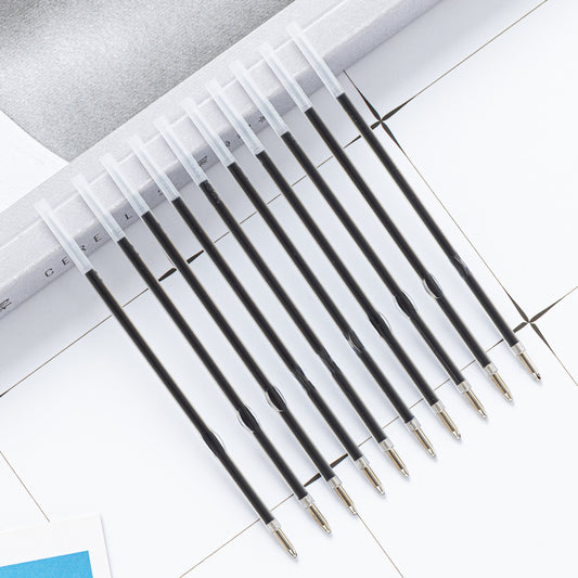 Office writing smooth 1.0mm bullet replacement plastic ballpoint pen core