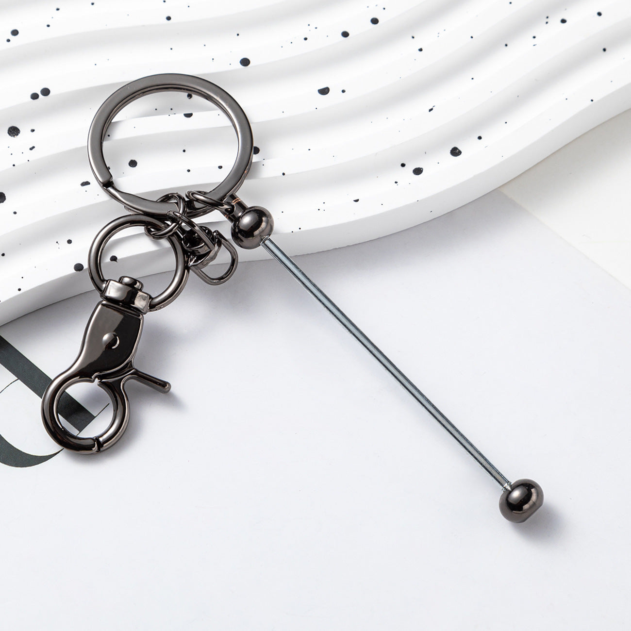 DIY beaded keychain (5pcs)