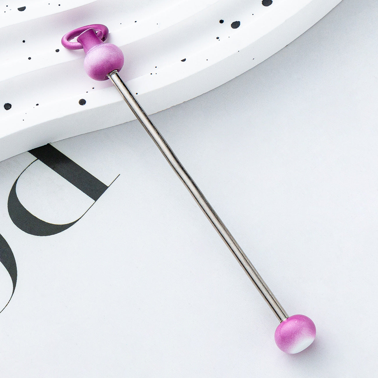 Creative new DIY beaded pole