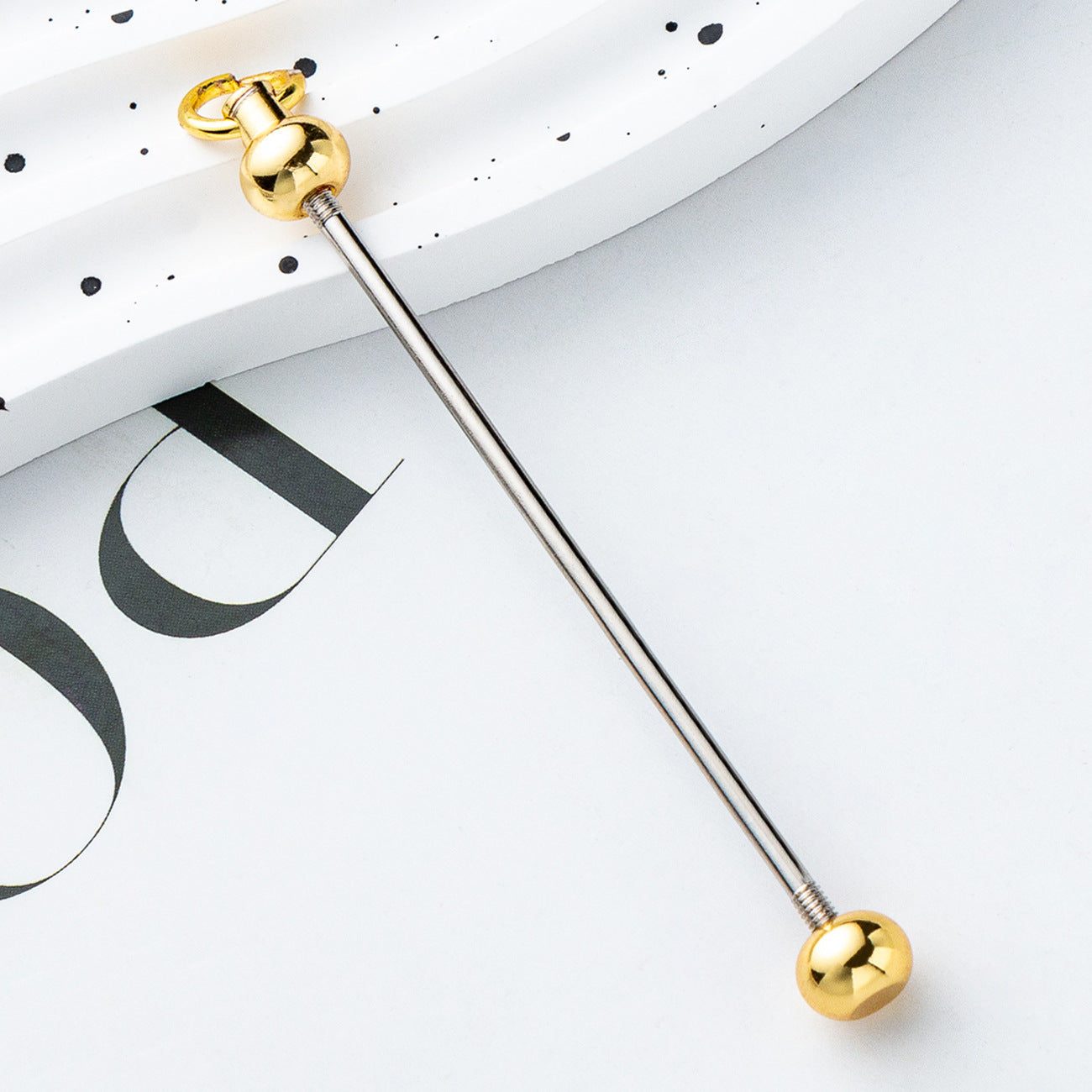 Creative new DIY beaded pole