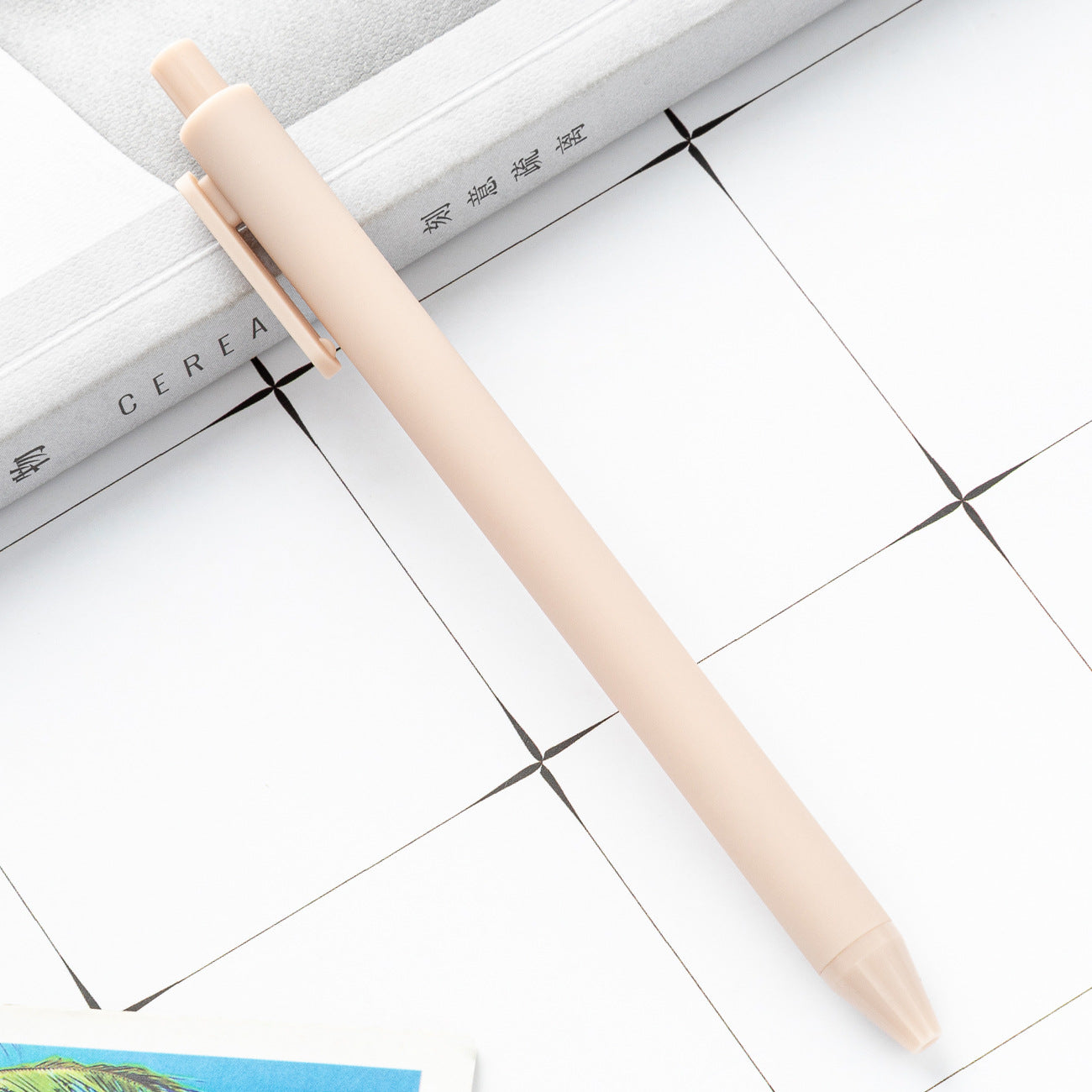 Press the plastic pen to print the logo creative candy, wholesale