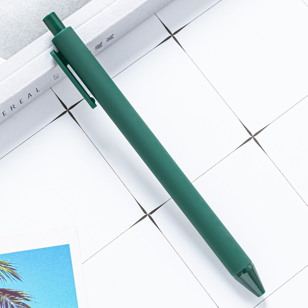 Press the plastic pen to print the logo creative candy, wholesale