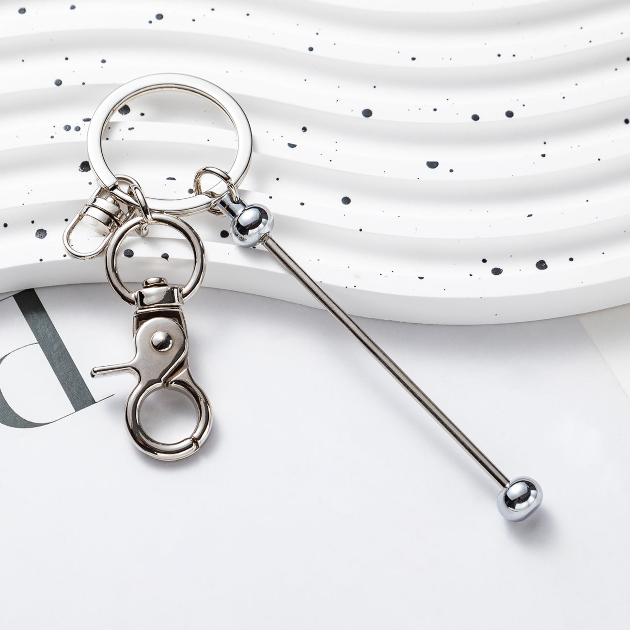 DIY beaded keychain (5pcs)