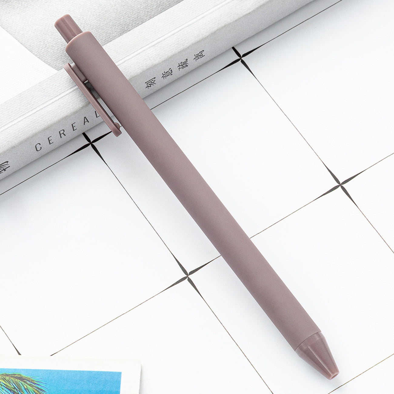 Press the plastic pen to print the logo creative candy, wholesale