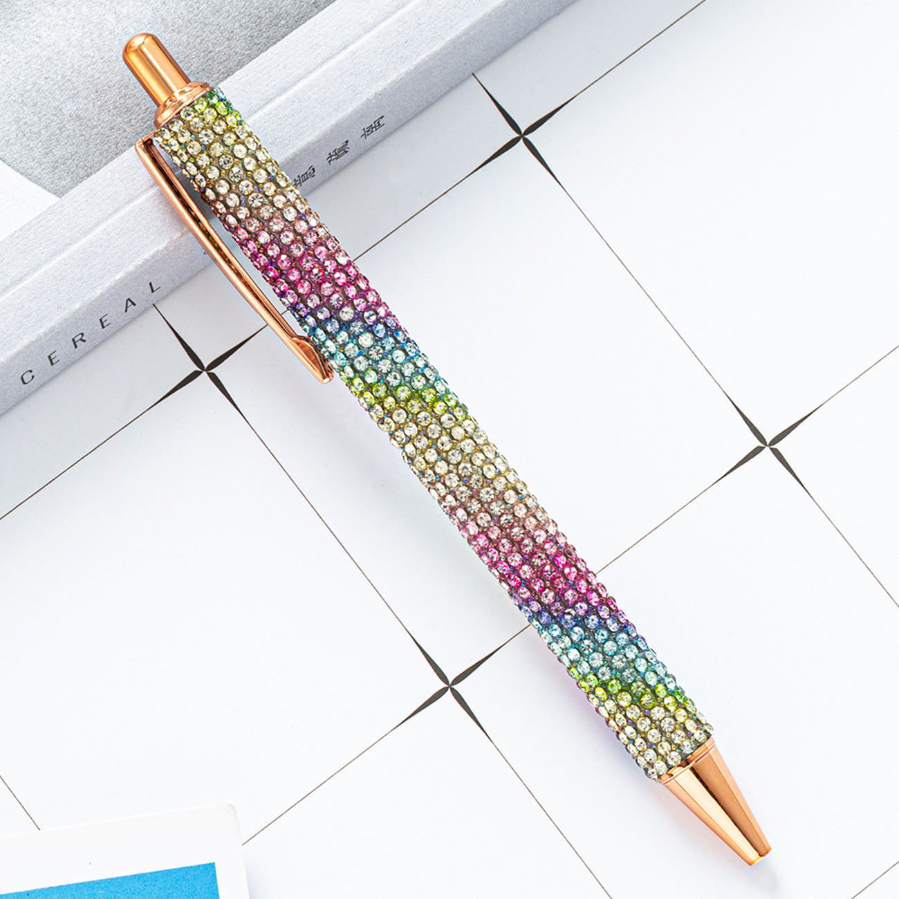 Press the rhinestone foreskin and press the pen (3pcs)