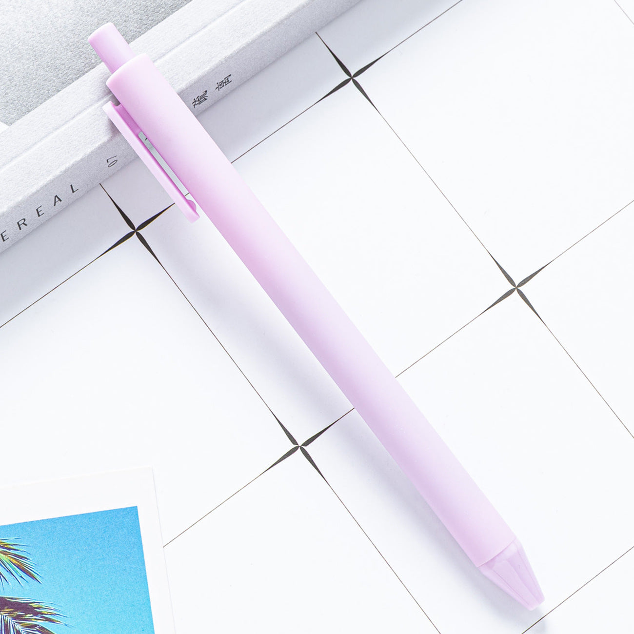 Press the plastic pen to print the logo creative candy, wholesale