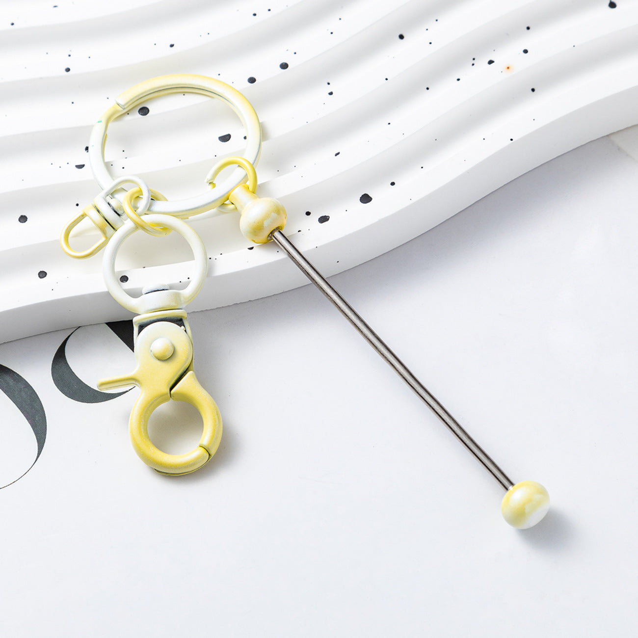 DIY beaded keychain (5pcs)