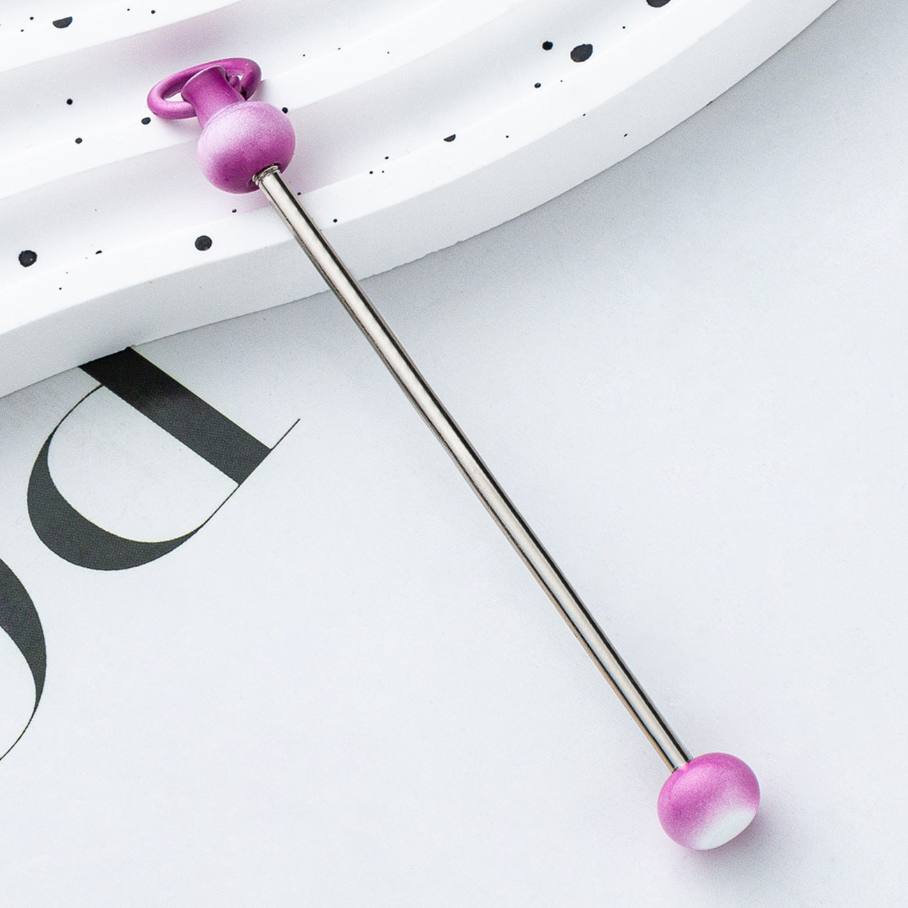 Creative new DIY beaded pole