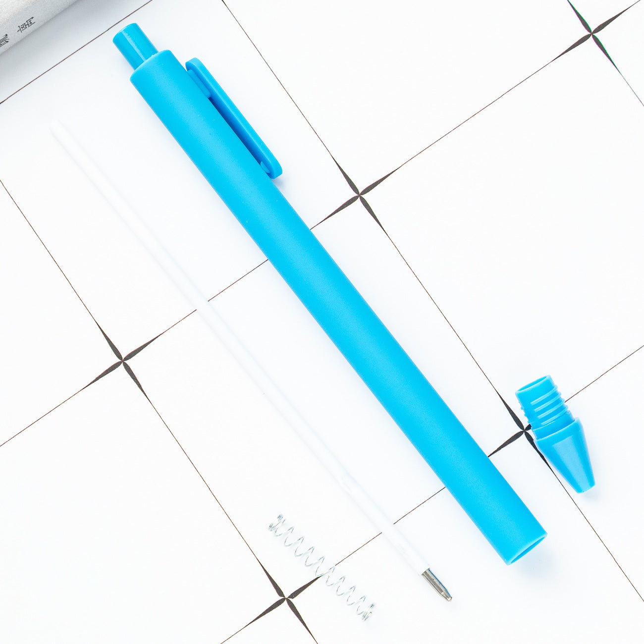 Press the plastic pen to print the logo creative candy, wholesale