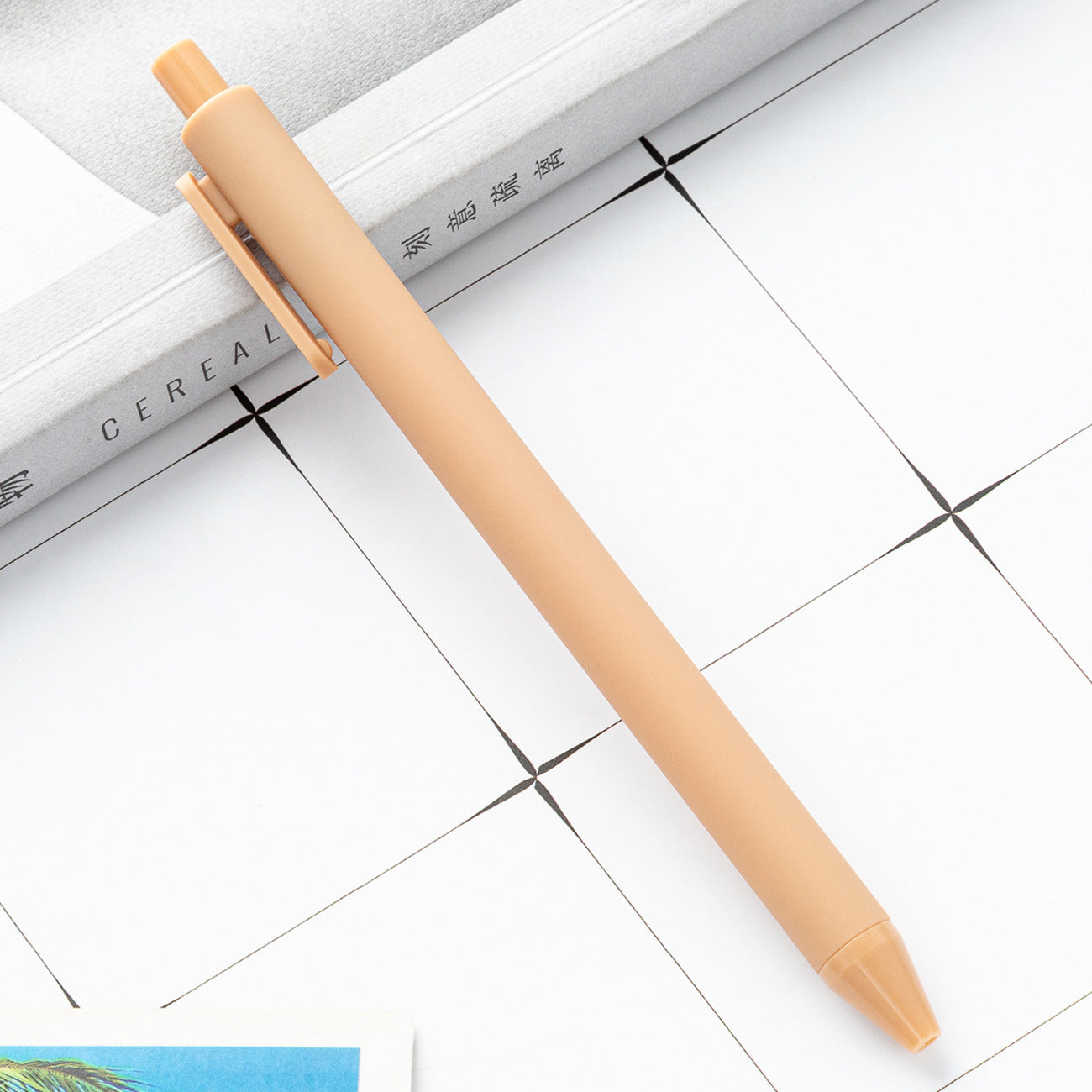 Press the plastic pen to print the logo creative candy, wholesale