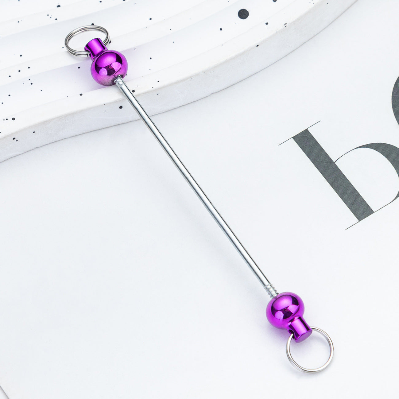 Creative new DIY beaded pole
