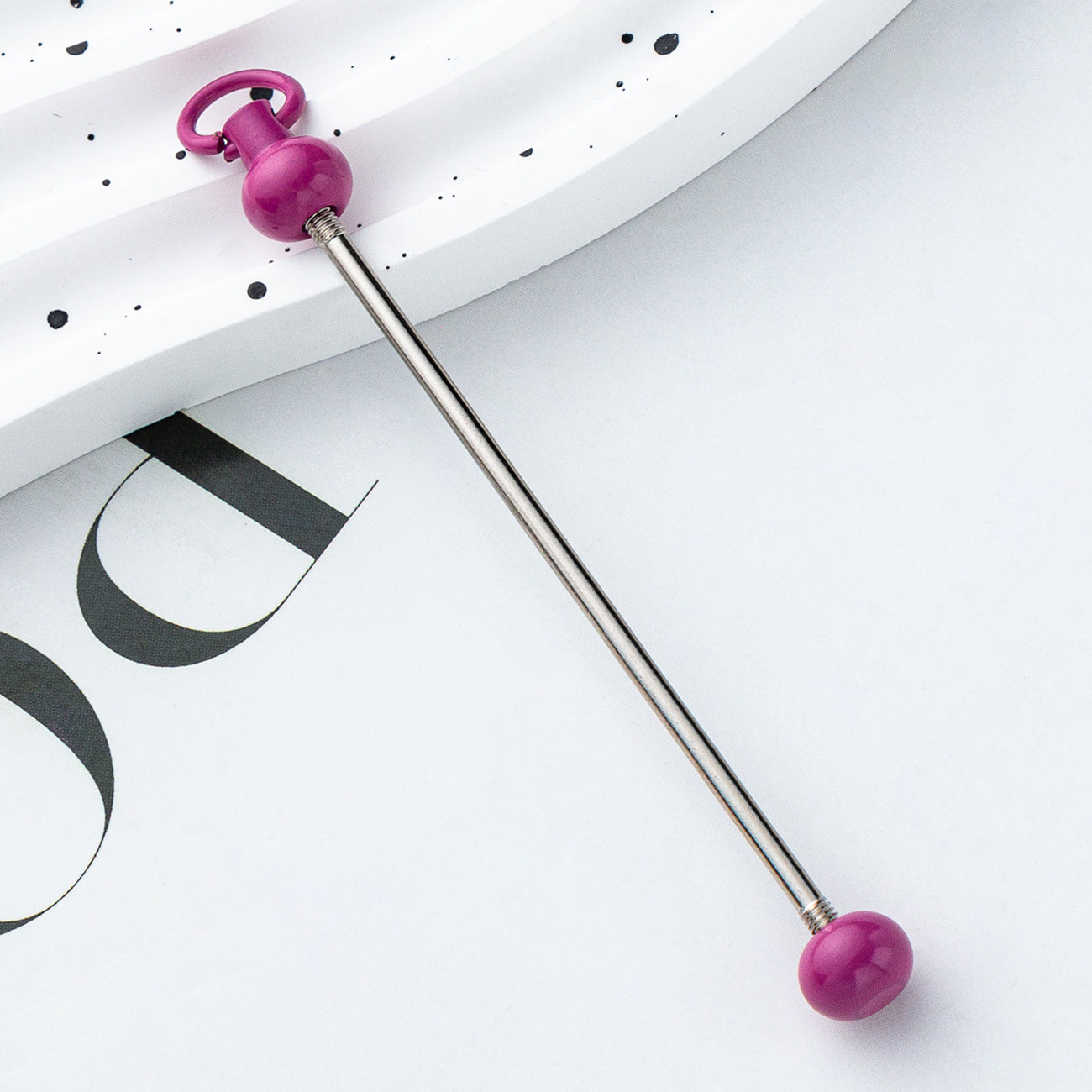 Creative new DIY beaded pole