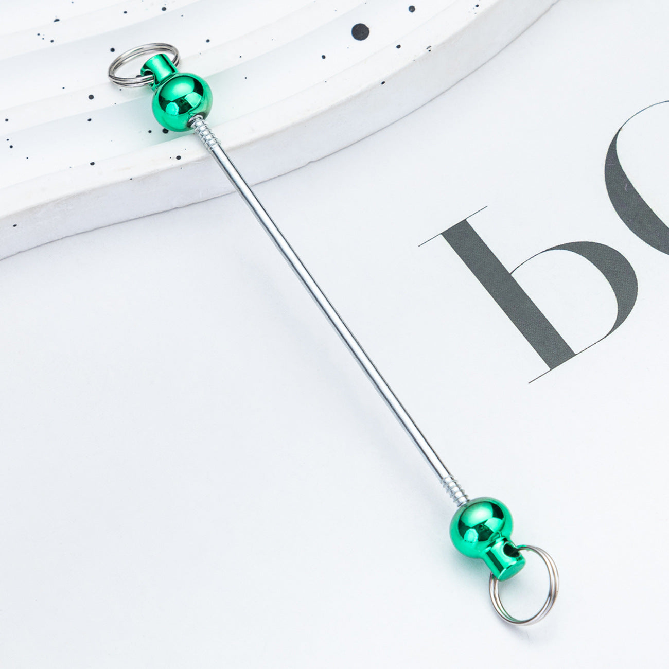 Creative new DIY beaded pole
