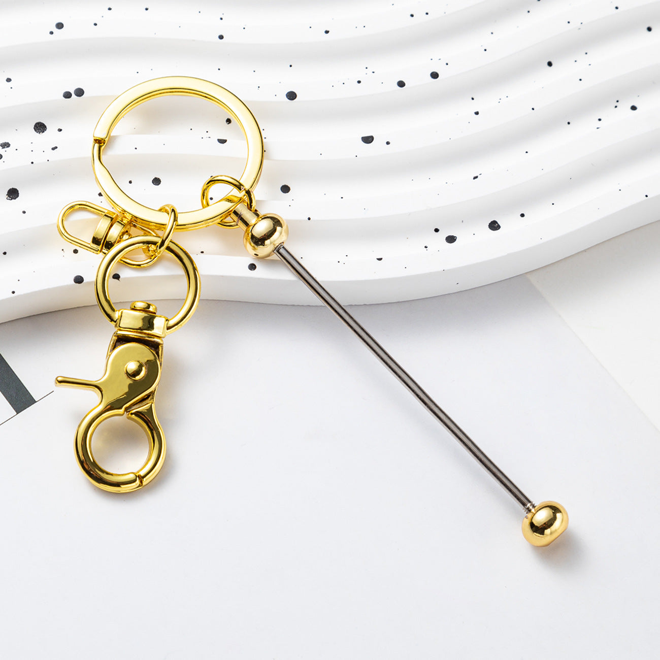 DIY beaded keychain (5pcs)