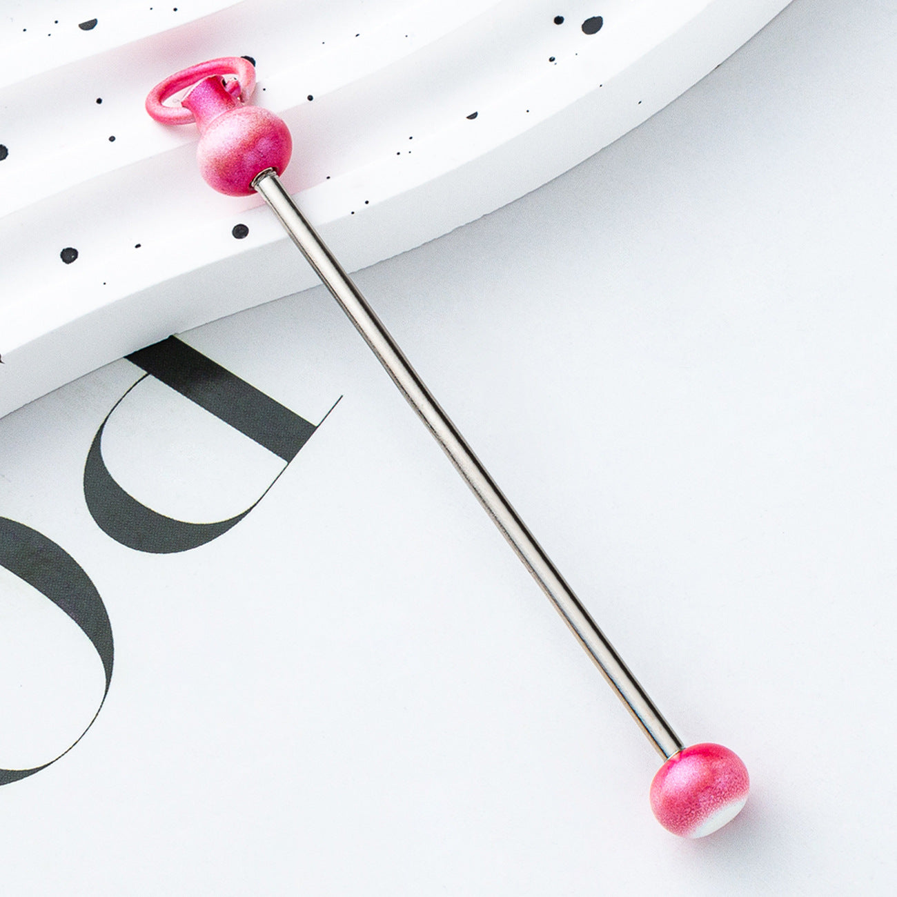Creative new DIY beaded pole