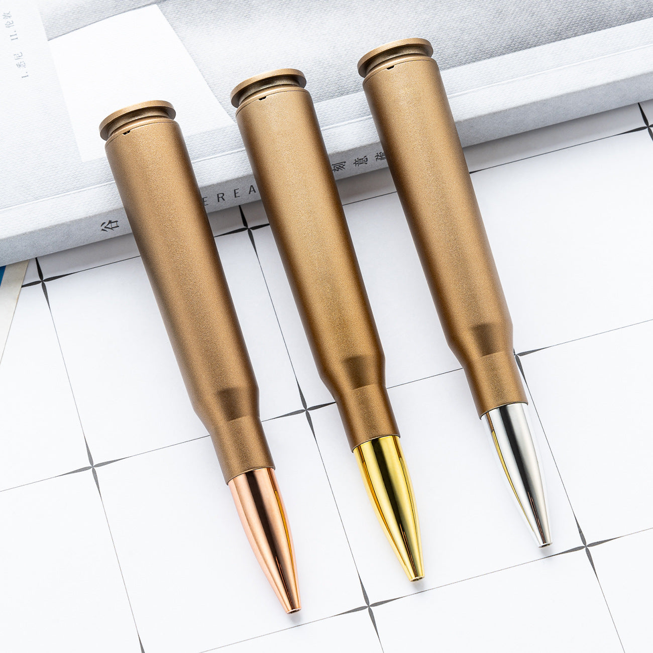 Creative simulation retro bullet modeling ballpoint pen