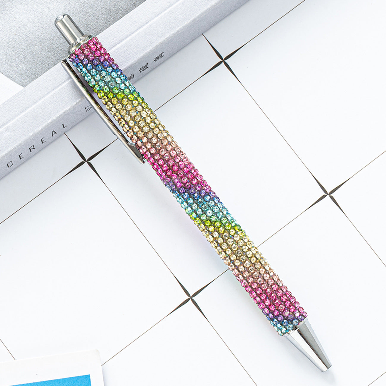 Press the rhinestone foreskin and press the pen (3pcs)