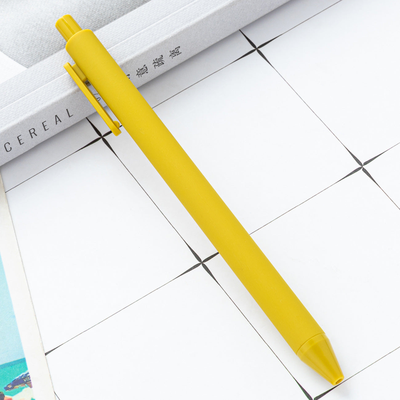 Press the plastic pen to print the logo creative candy, wholesale