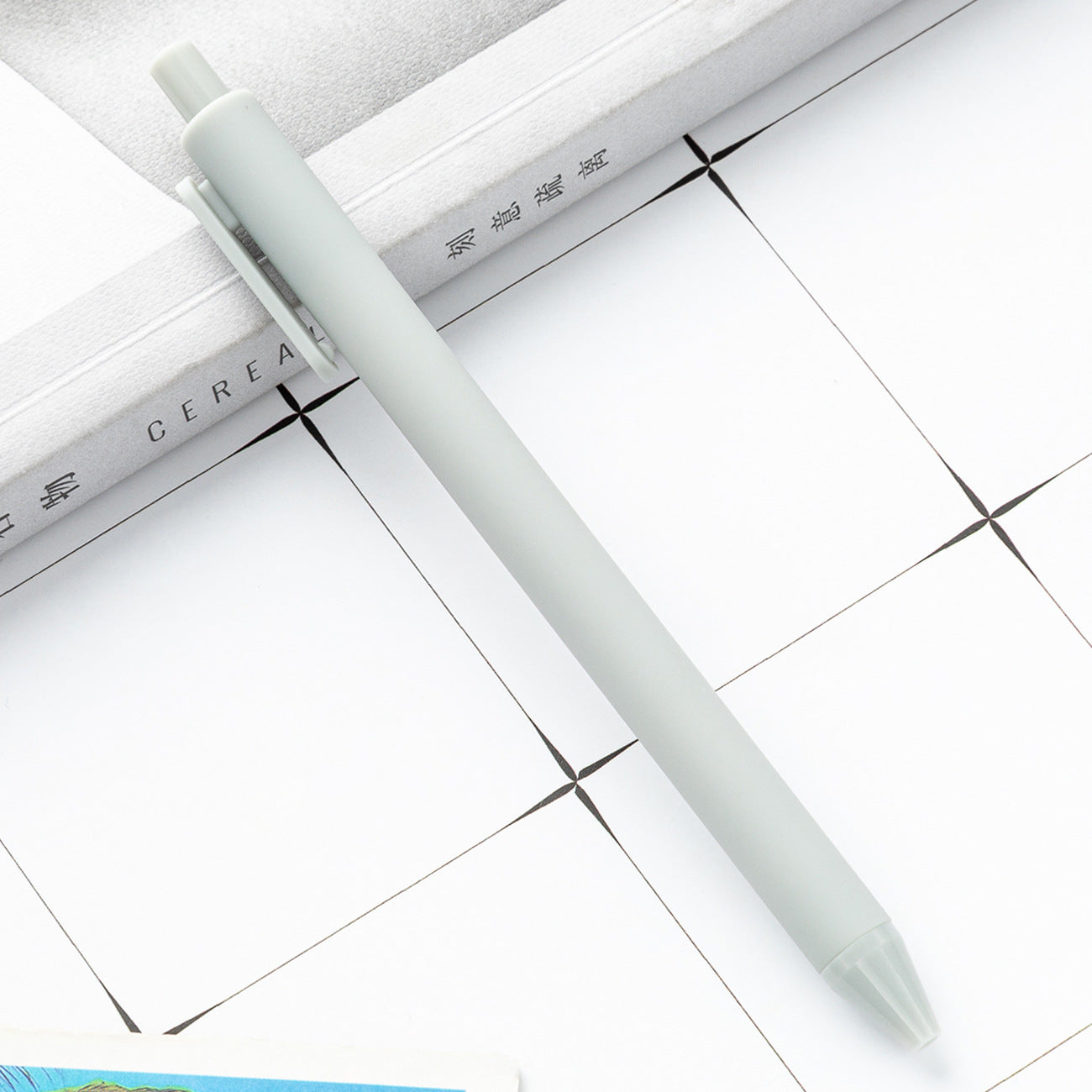 Press the plastic pen to print the logo creative candy, wholesale