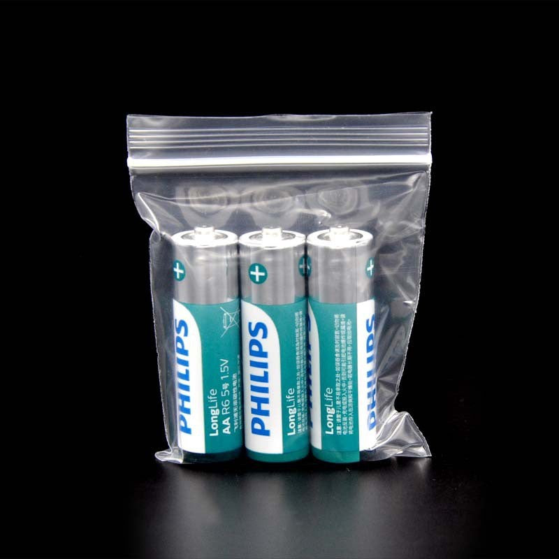Self-sealing bag Transparent PE sealed bag Thickened