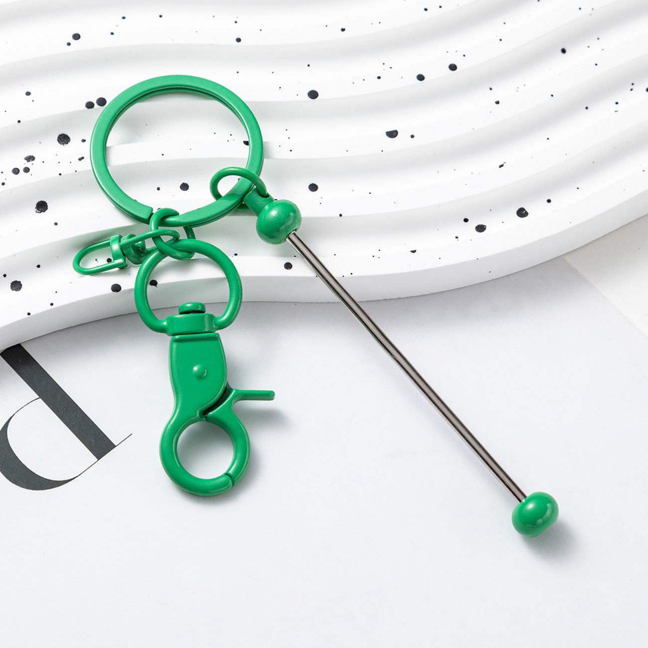 DIY beaded keychain (5pcs)