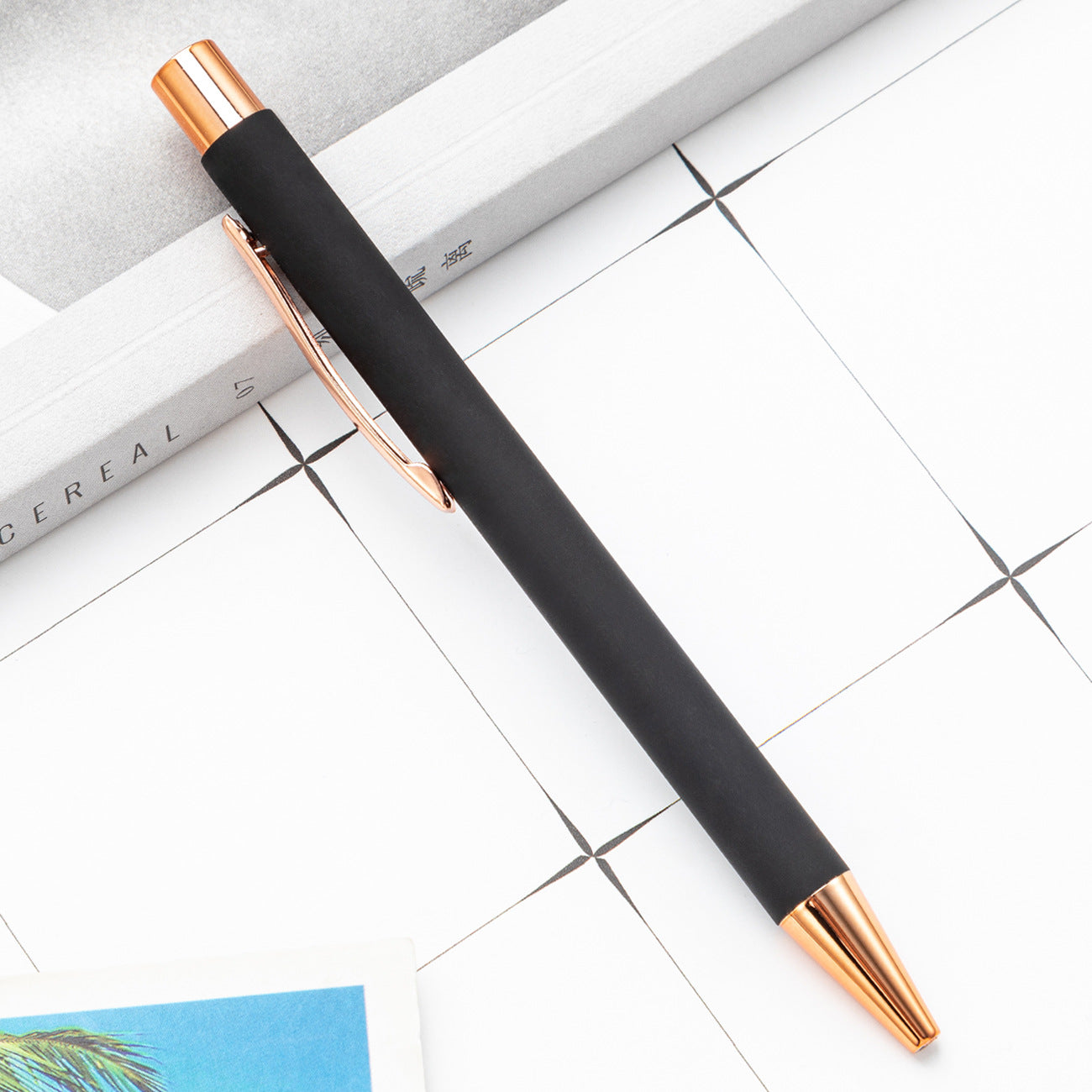 Push Ballpoint Pen Gift Pen (5pcs)