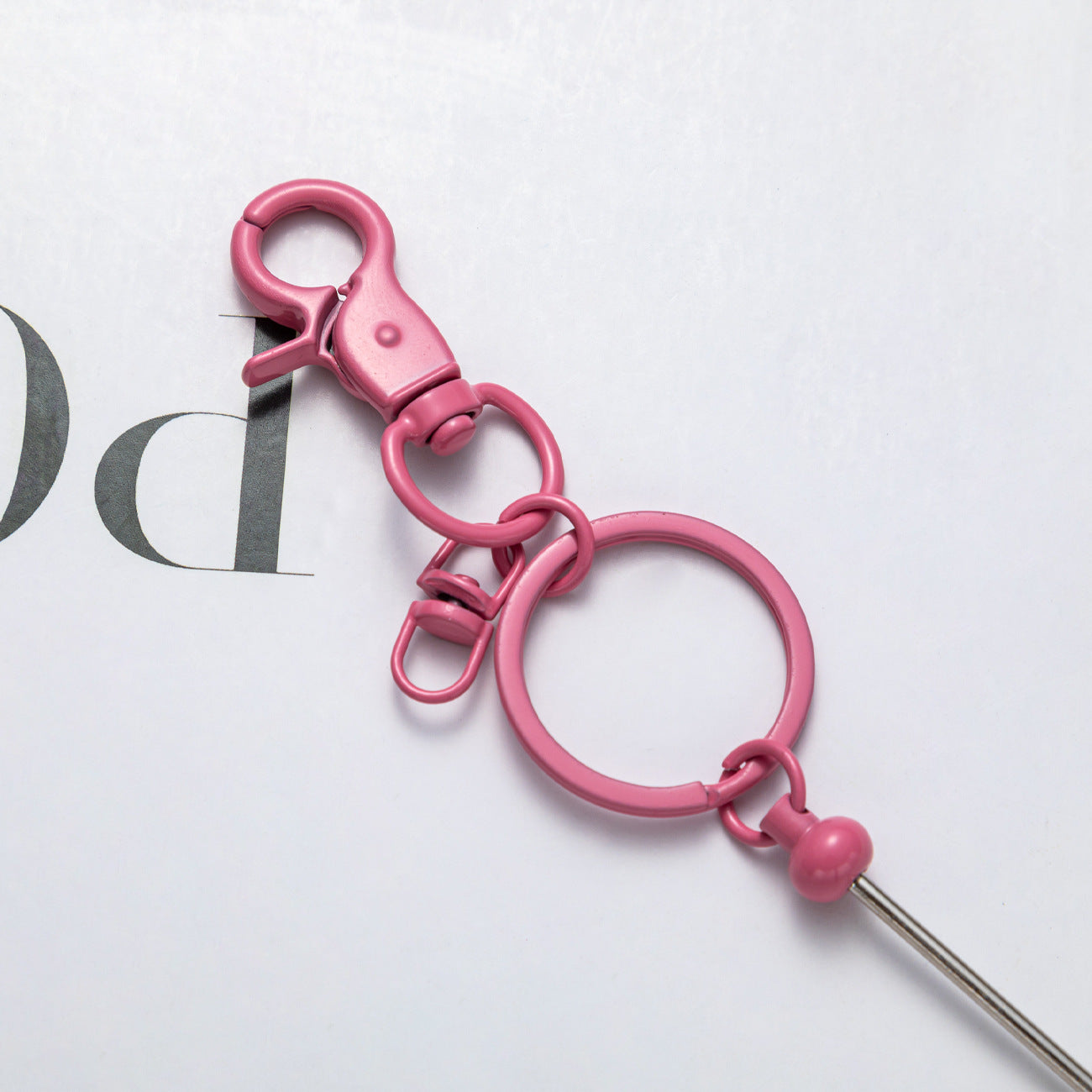 DIY beaded keychain (5pcs)