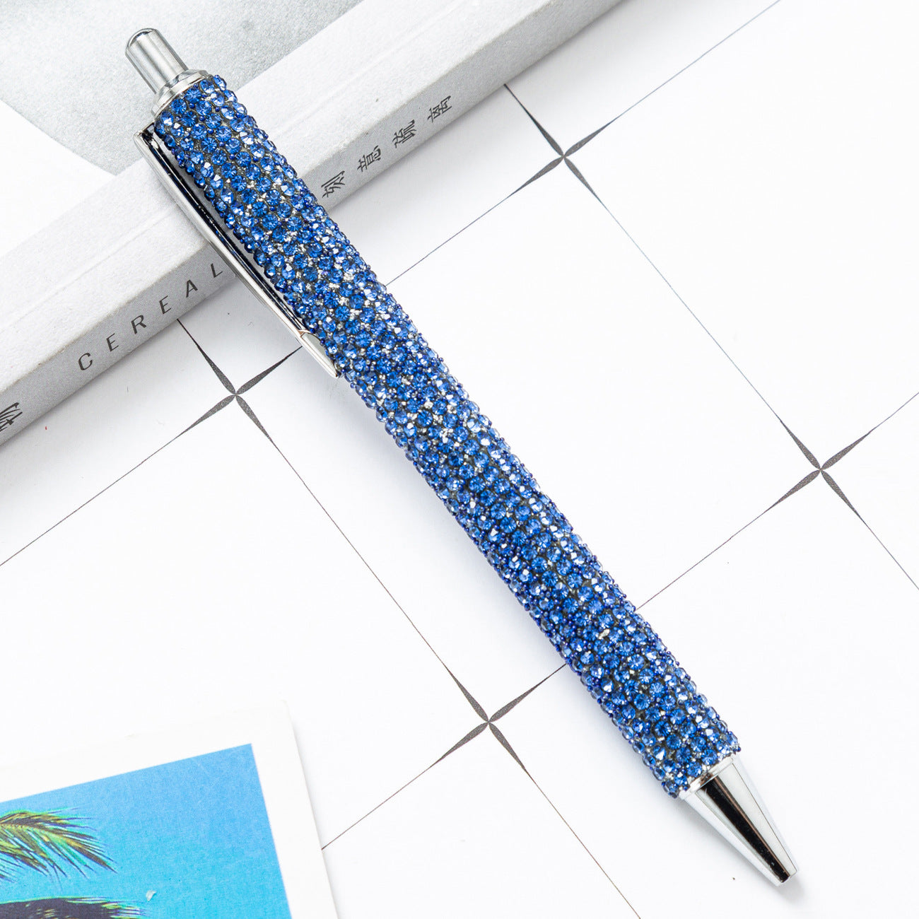 Press the rhinestone foreskin and press the pen (3pcs)