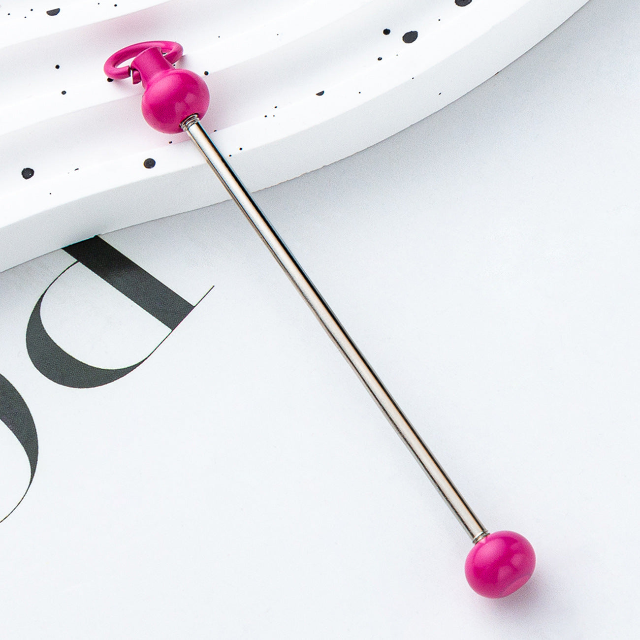 Creative new DIY beaded pole