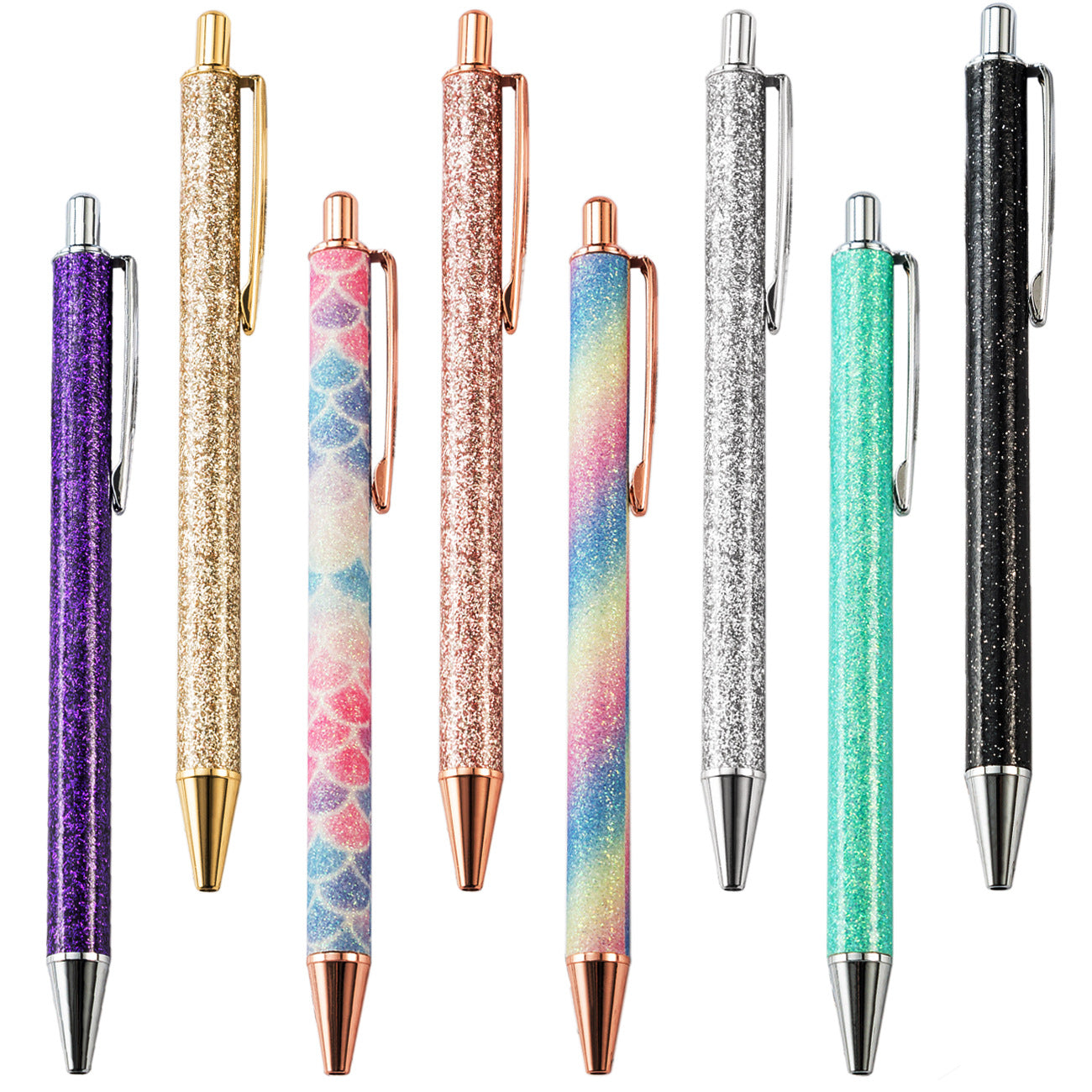 Push pen spot wholesale ballpoint pen 5pcs