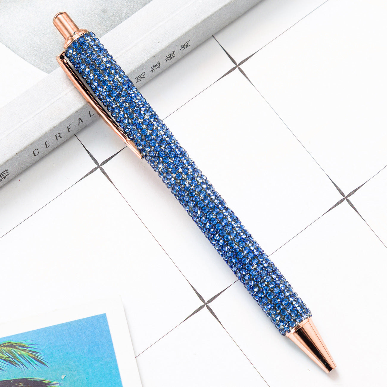 Press the rhinestone foreskin and press the pen (3pcs)