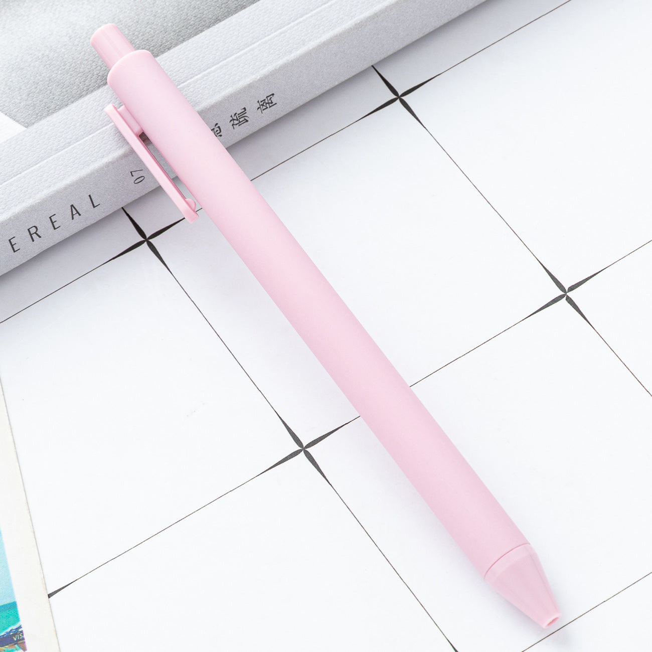 Press the plastic pen to print the logo creative candy, wholesale