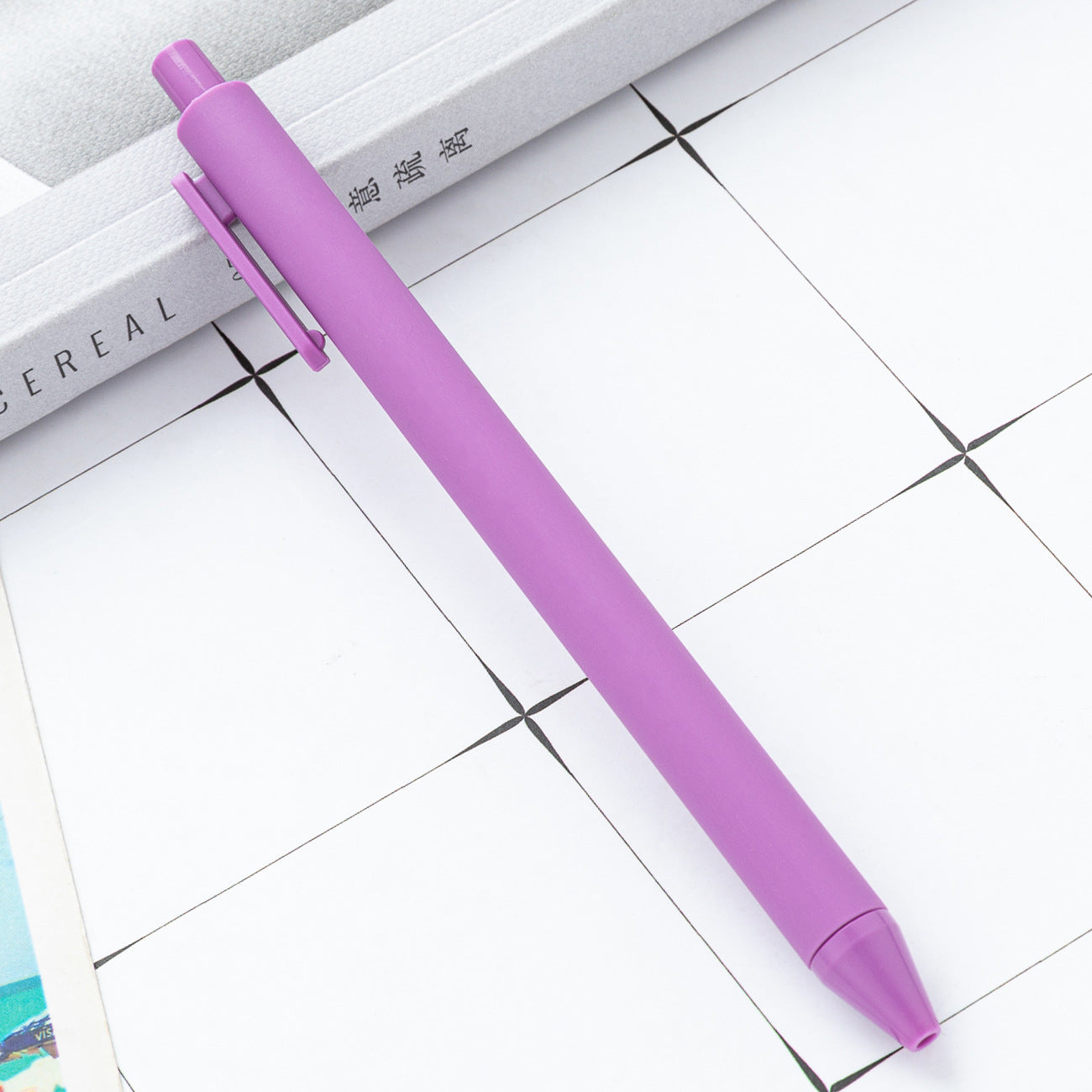 Press the plastic pen to print the logo creative candy, wholesale