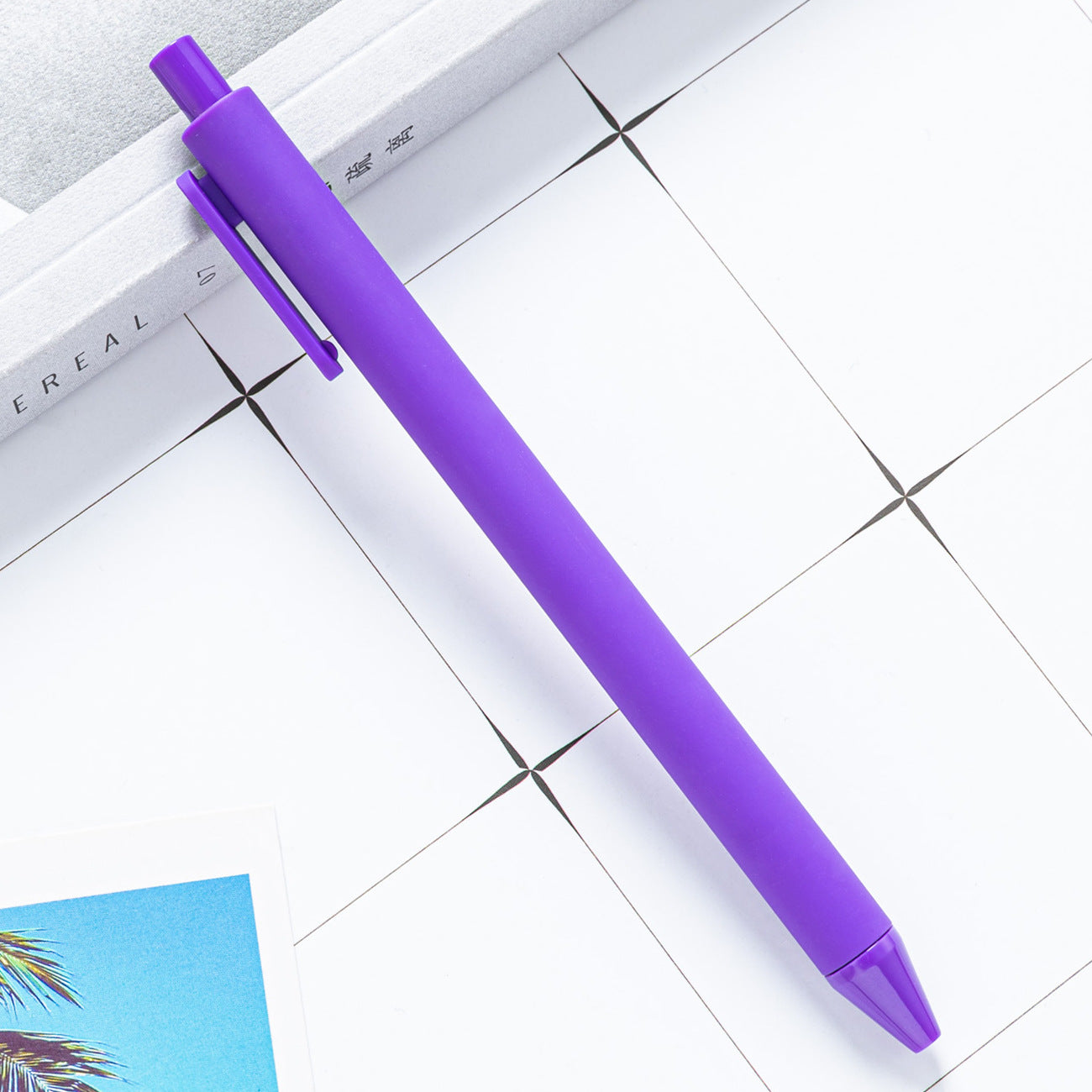 Press the plastic pen to print the logo creative candy, wholesale