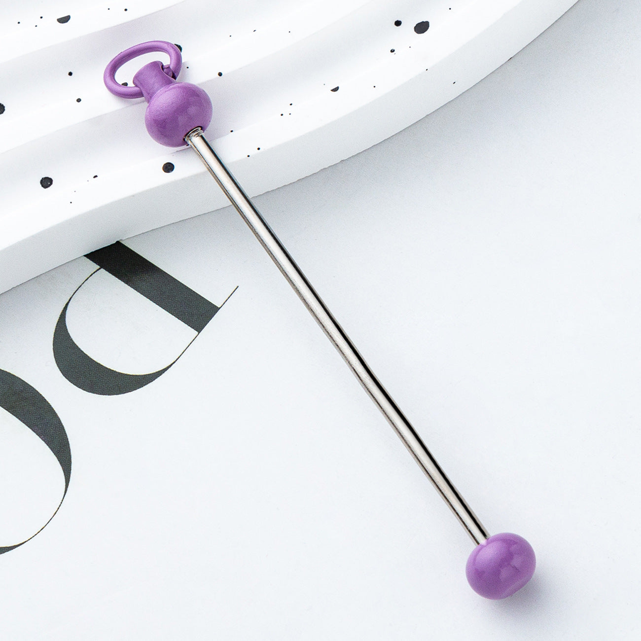 Creative new DIY beaded pole