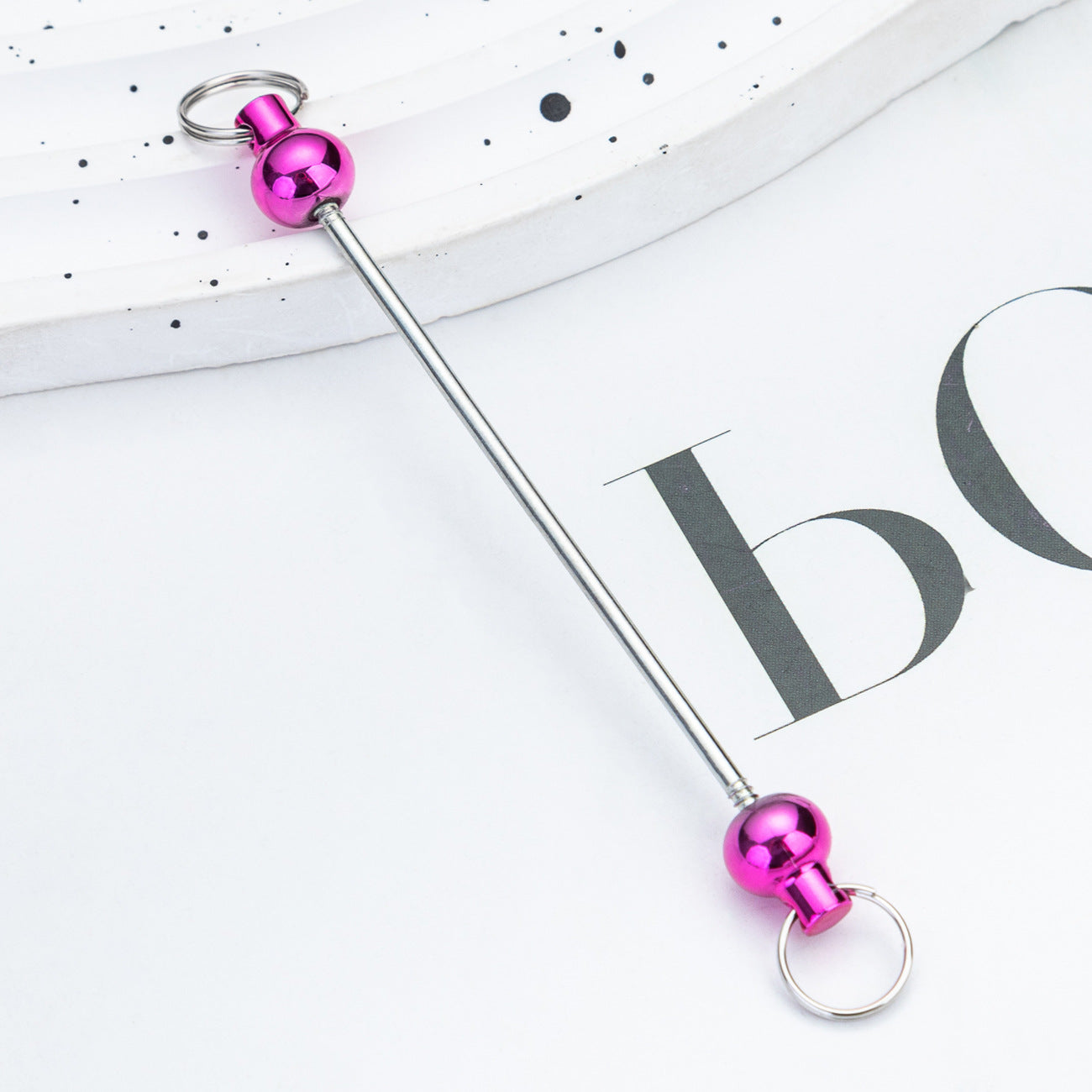Creative new DIY beaded pole