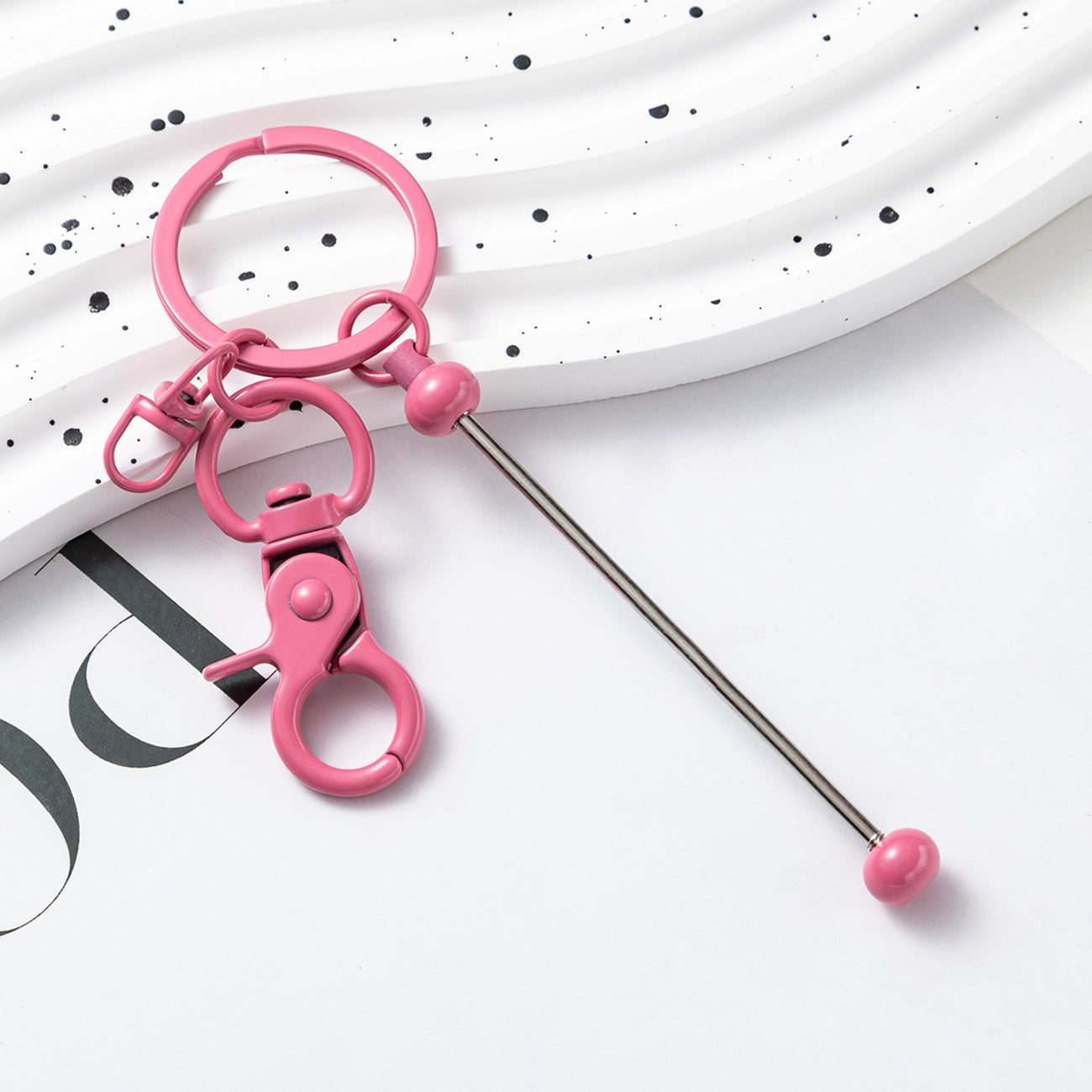 DIY beaded keychain (5pcs)