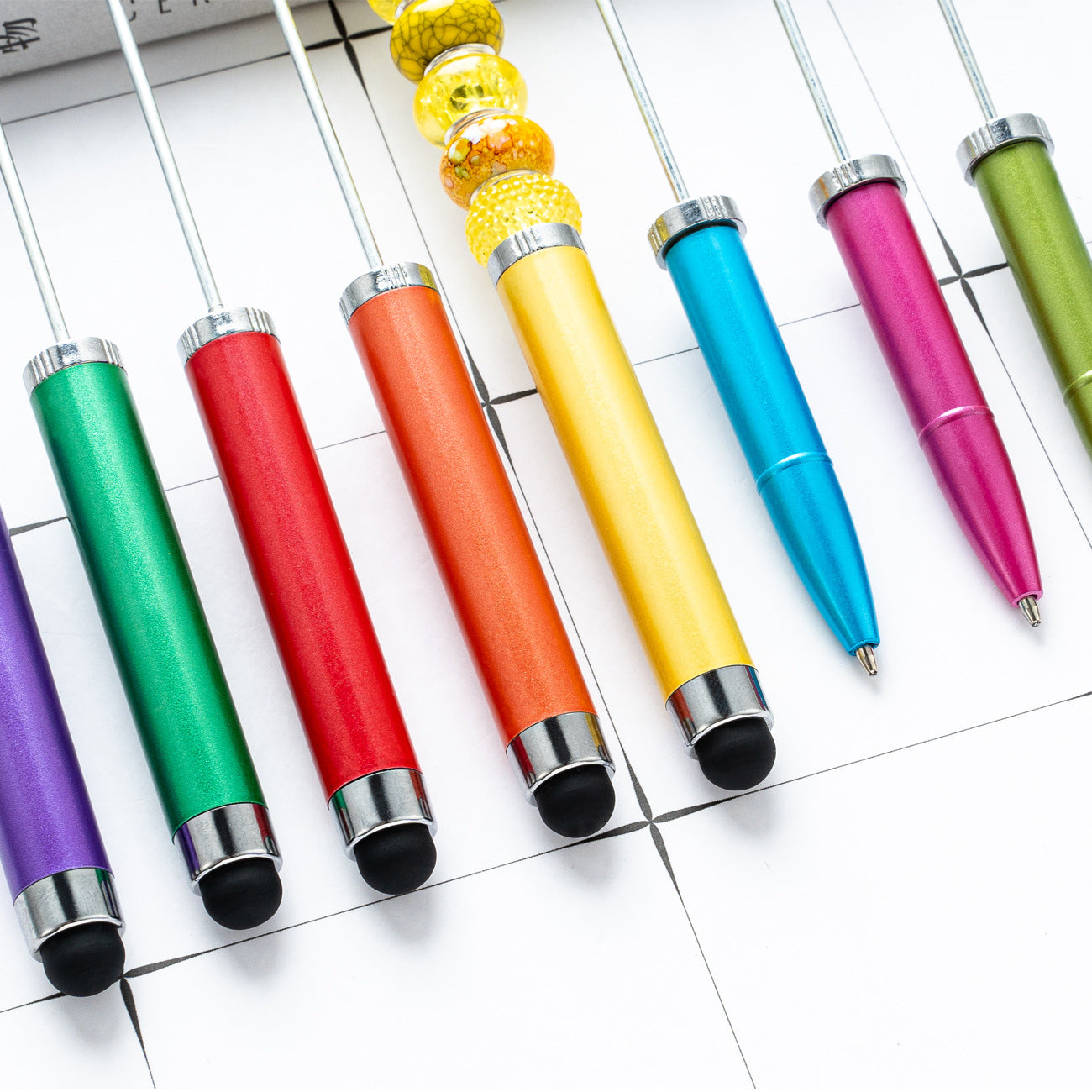 New DIY touch screen bead pen multi-function three-in-one (10pcs)