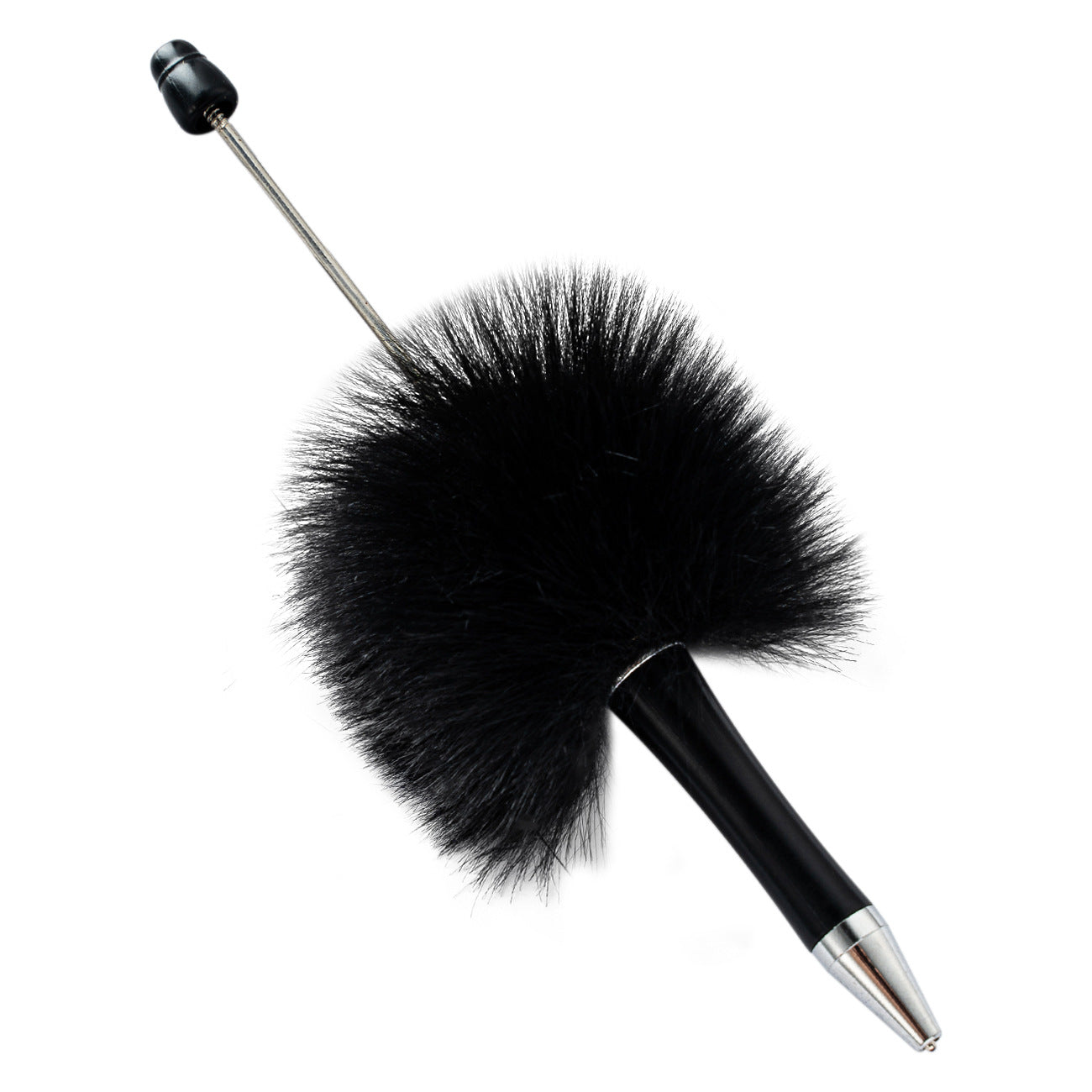New creative DIY hairball beaded ballpoint pen (10pcs)