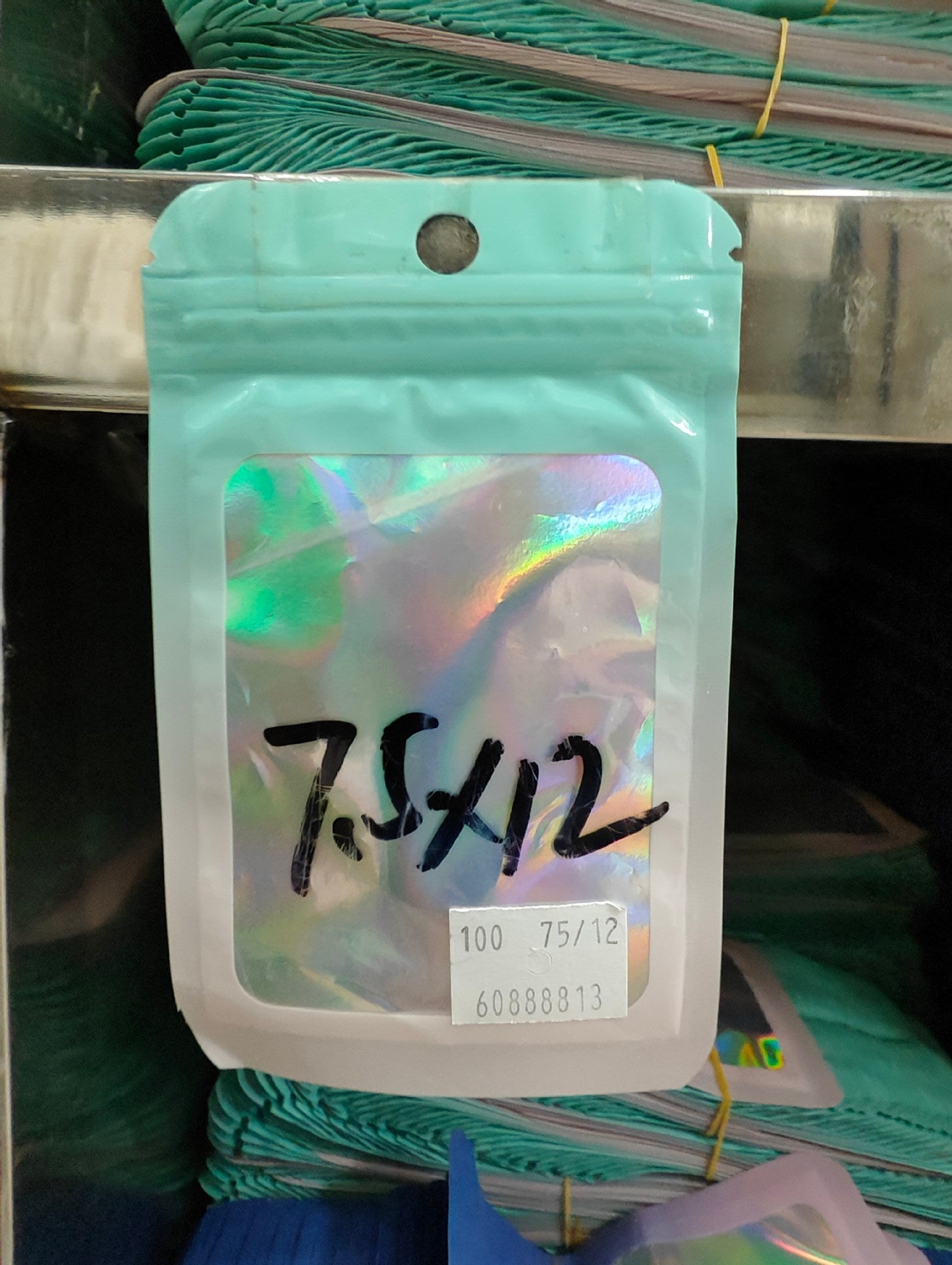 Laser ziplock bag