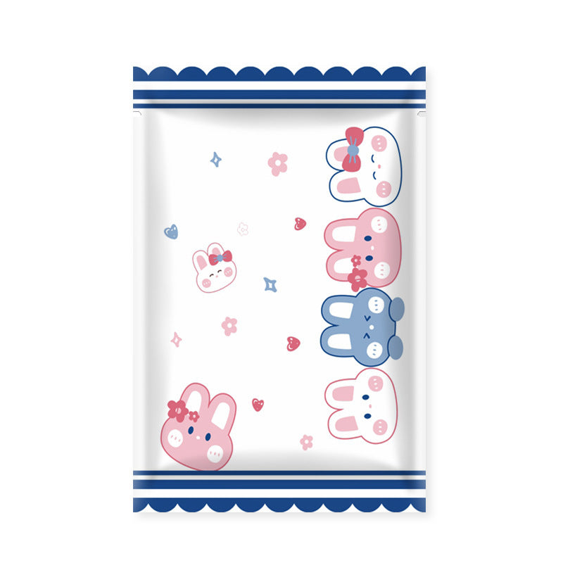 Double-sided color gradual change blind bag empty bag self-sealing live broadcast flat mouth sealing blind bag