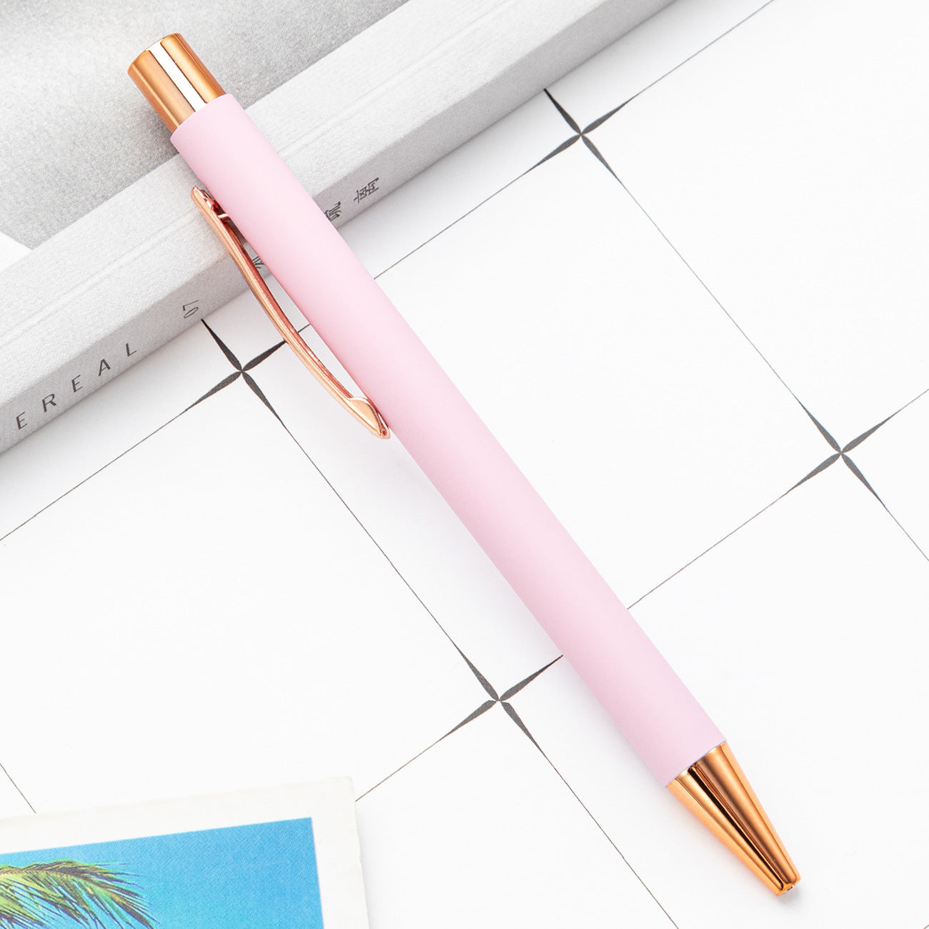 Push Ballpoint Pen Gift Pen (5pcs)