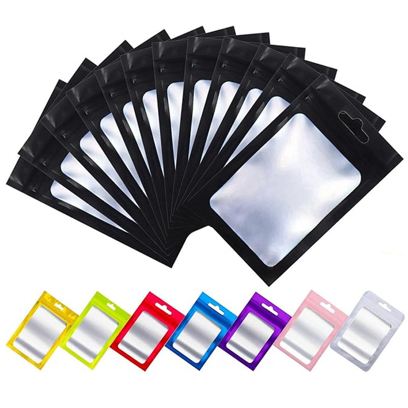 Frosted aluminum foil ziplock bag